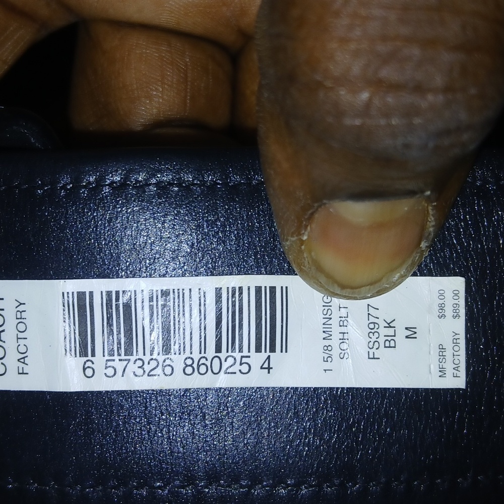 Coach Belt - Picture 2 of 3
